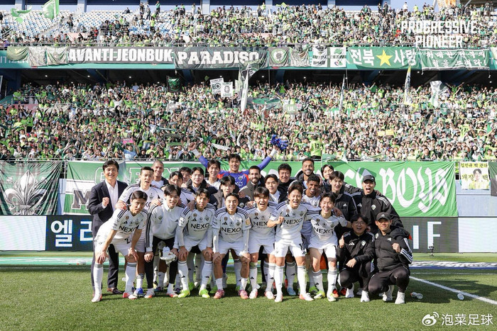 全北现代汽车力克大田韩亚市民，K1联赛争冠格局